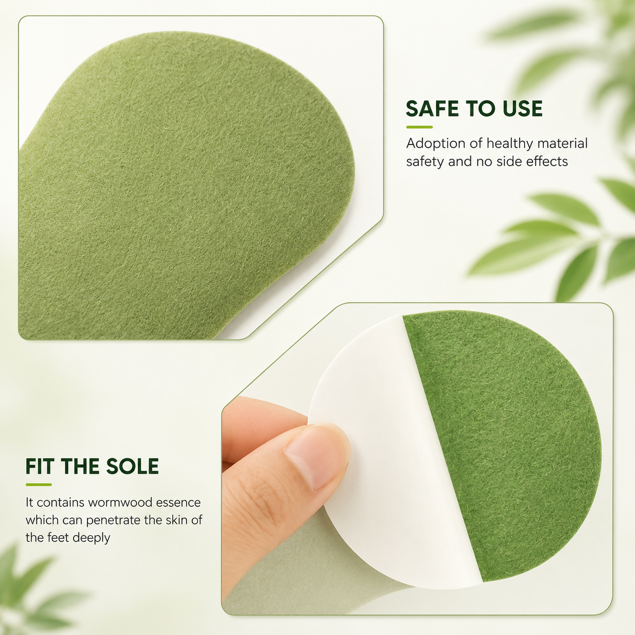 Mugwort Foot Relaxation Patches (38Pcs)