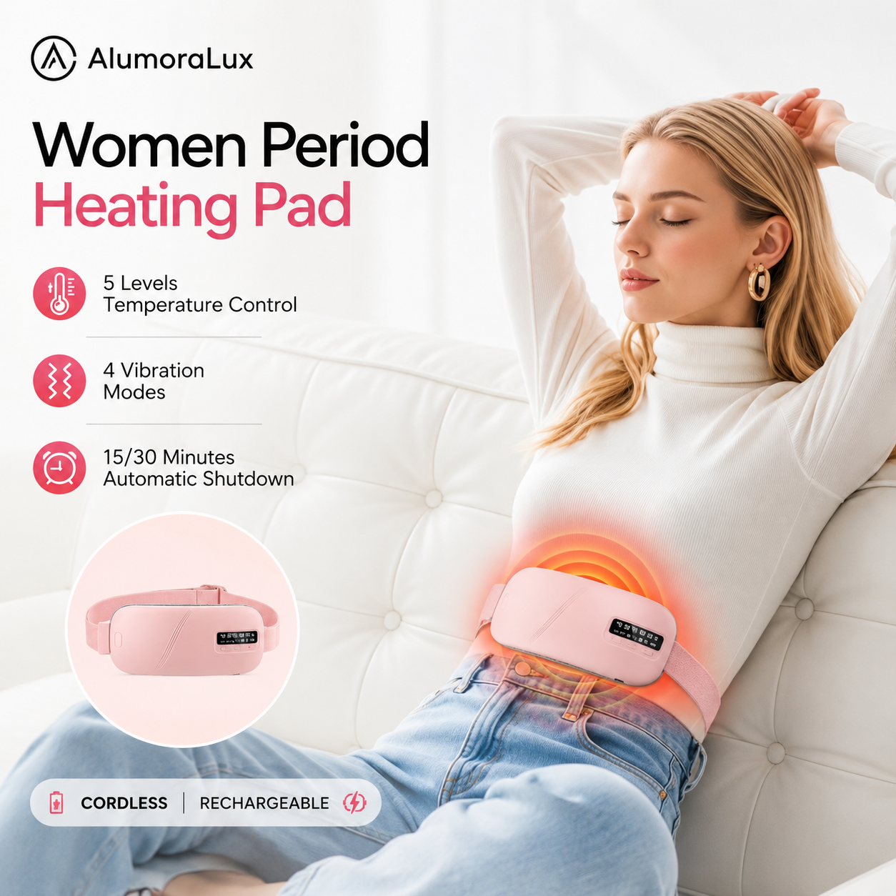 Electric Menstruation Heating Pad