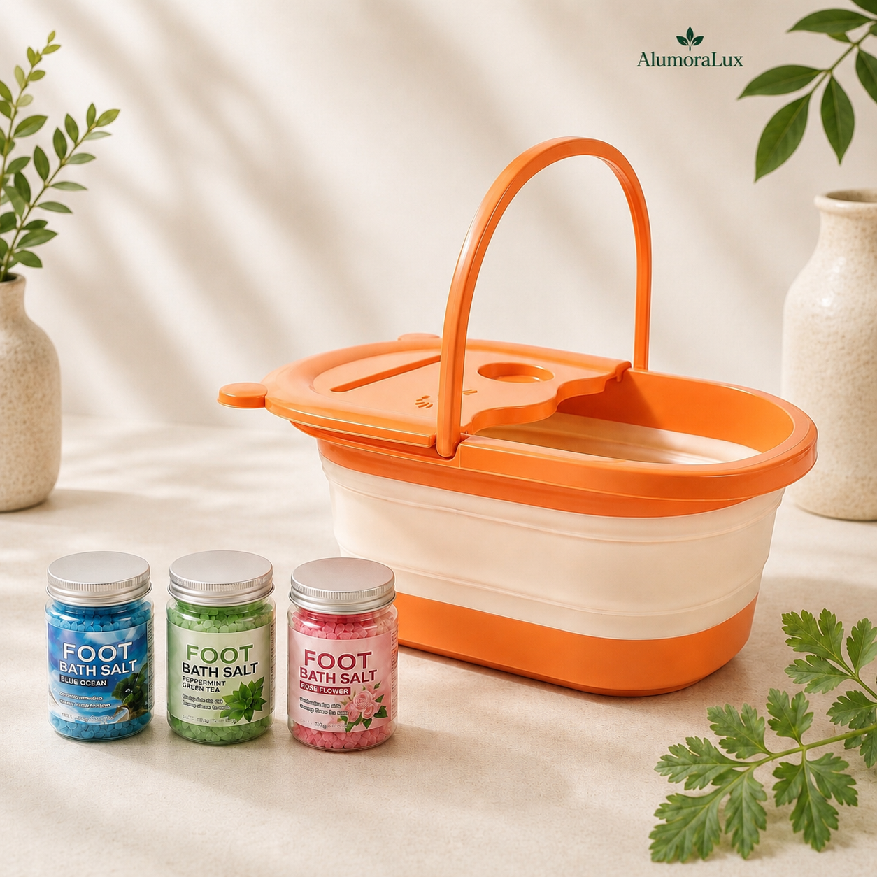 AlumoraLux™ Foot Bath Bundle