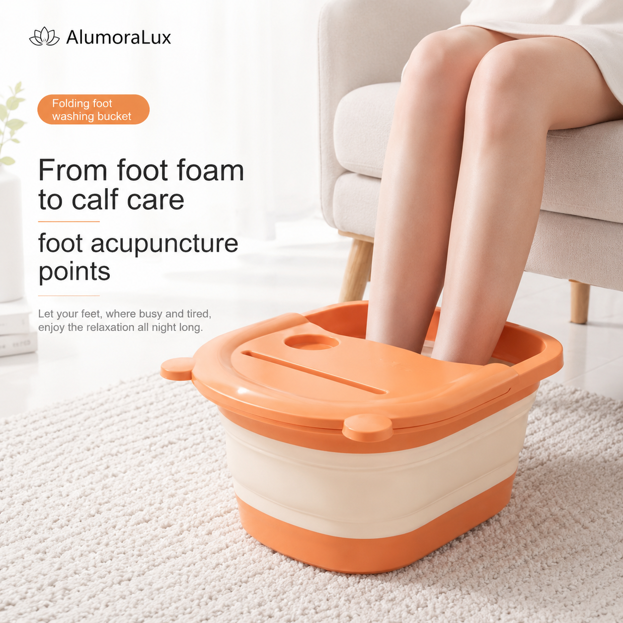 Foldable Foot Bath Tub