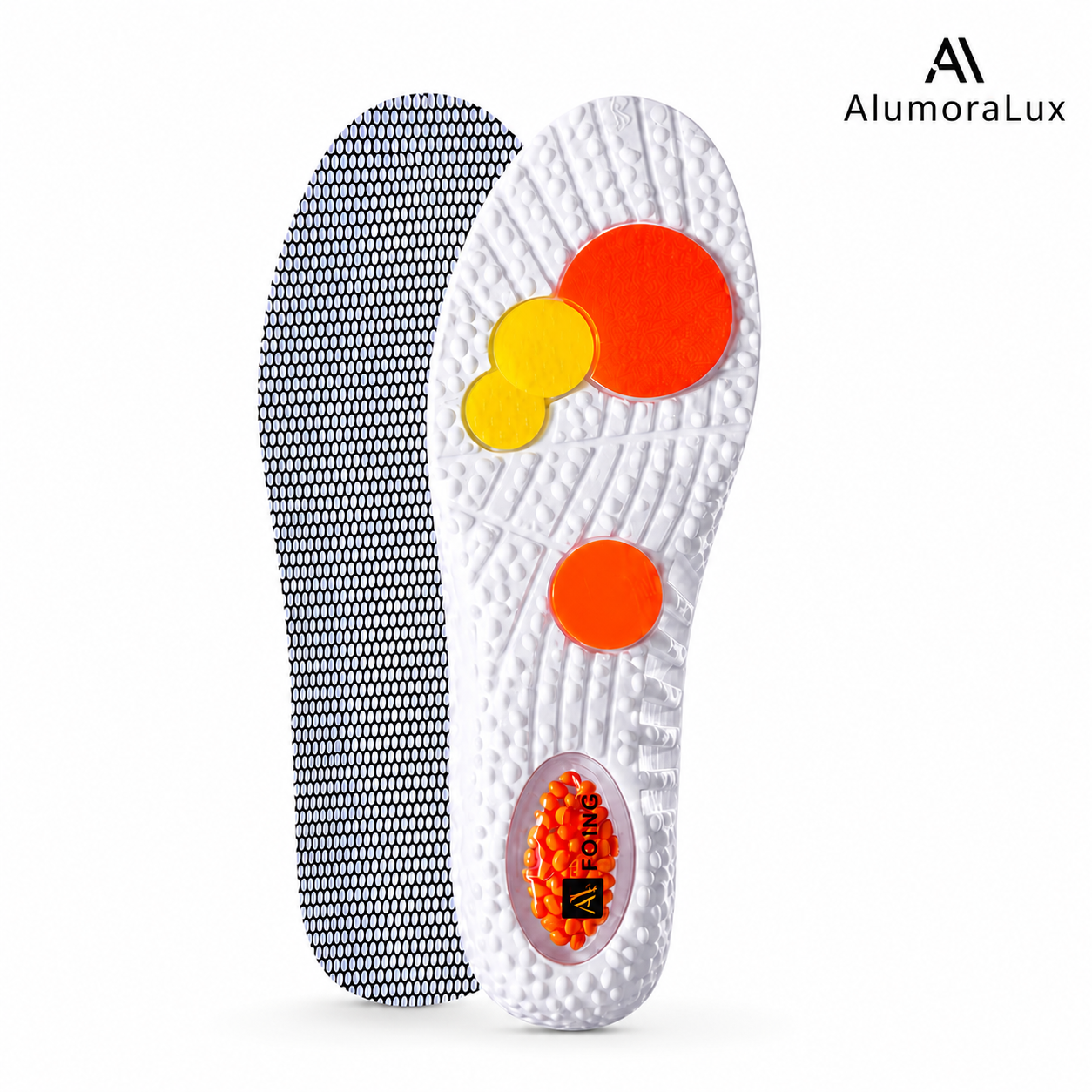 2 Pairs Of Cloud Insoles And Heel Pads