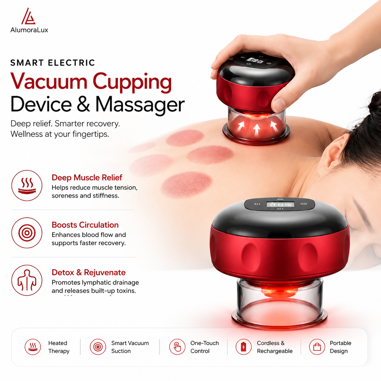 Electric Vacuum Cupping Device