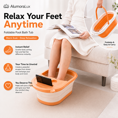 Foldable Foot Bath Tub