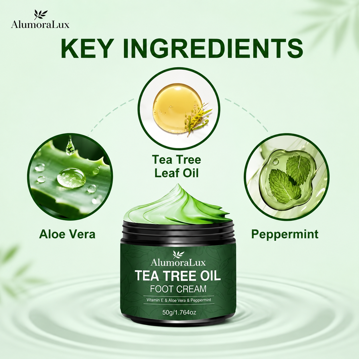 Tea Tree Foot Creams (3Jars)