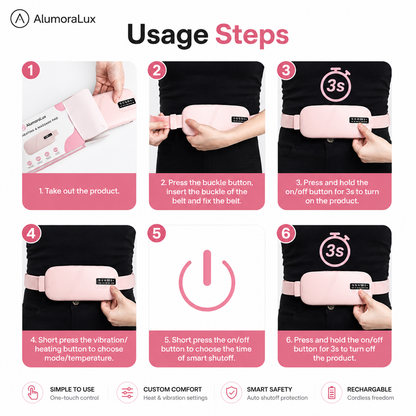 Electric Menstruation Heating Pad