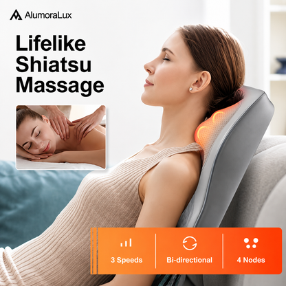 4-In-1 3D Kneading Massage Pillow