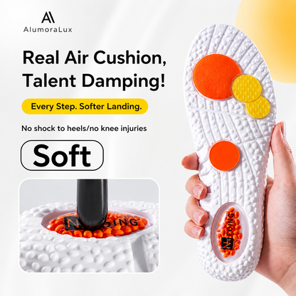 2 Pairs Of Cloud Insoles And Heel Pads