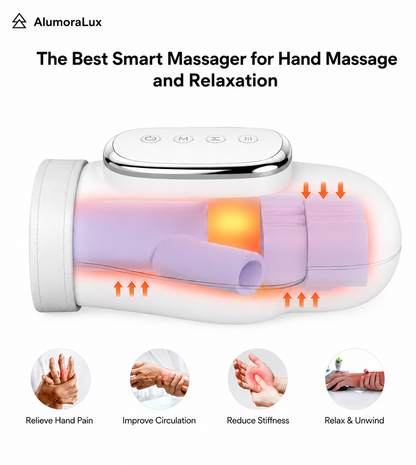 Smart Hand Compression Massager